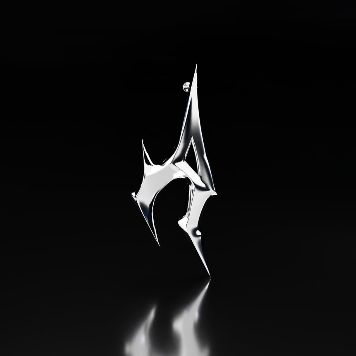 Aura Classic Logo Earring - Aura by Angelo