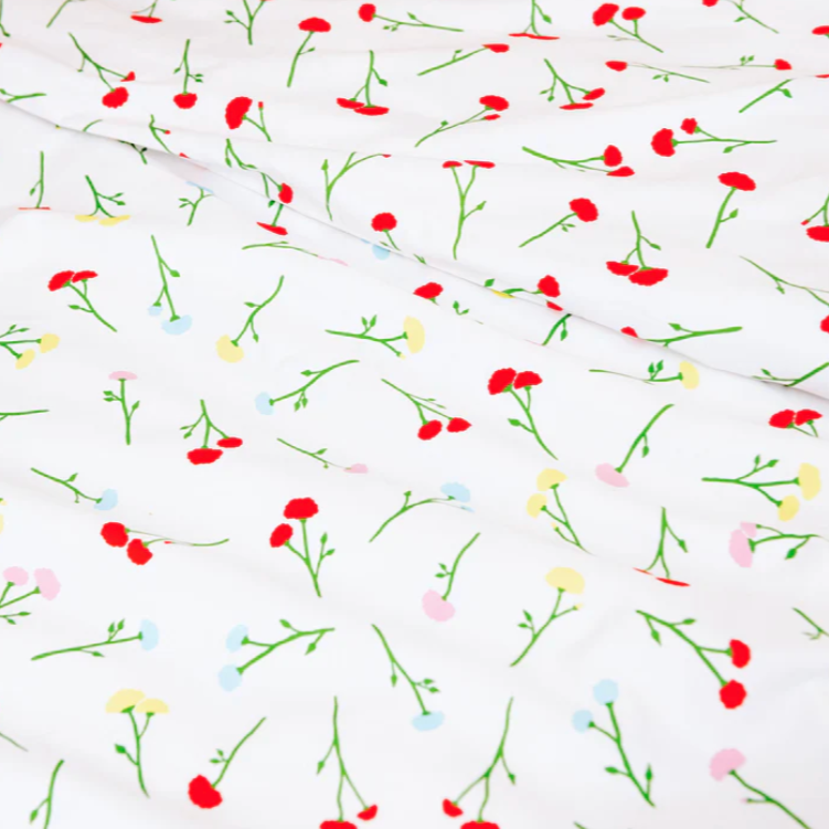Bouquet Queen Duvet Cover by Beditorial