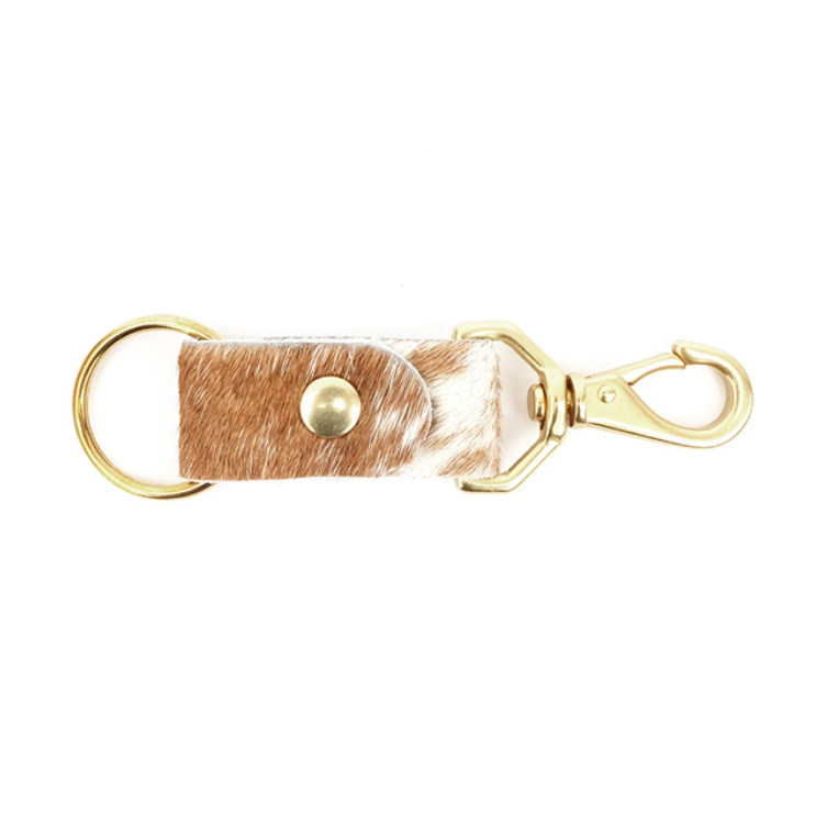 Leather + Hide Keychains by Primecut