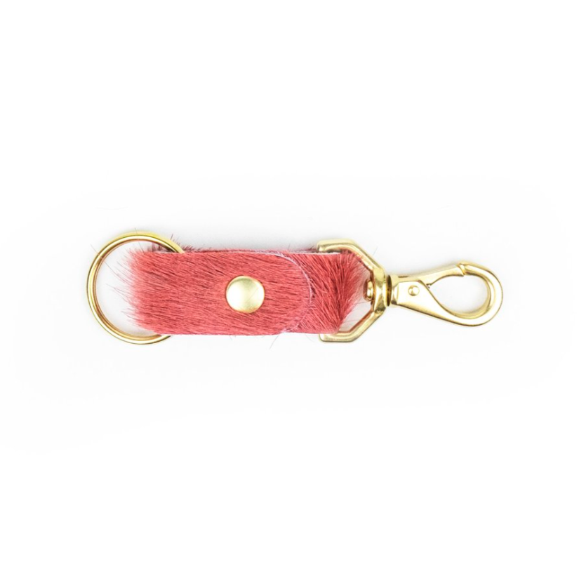 Leather + Hide Keychains by Primecut