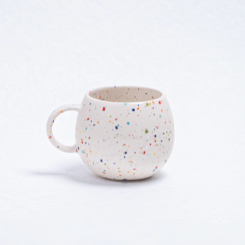 Speckled Ceramic Ball Mugs by Egg Back Home - 500 ml