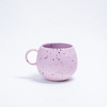 Speckled Ceramic Ball Mugs by Egg Back Home - 500 ml