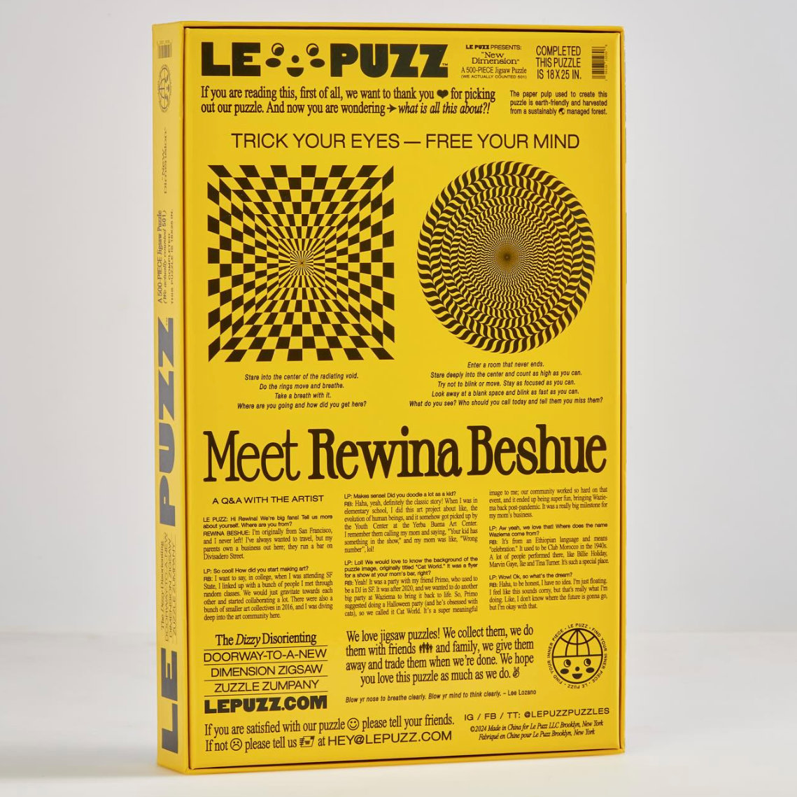 Le Puzz 500 Piece Puzzles