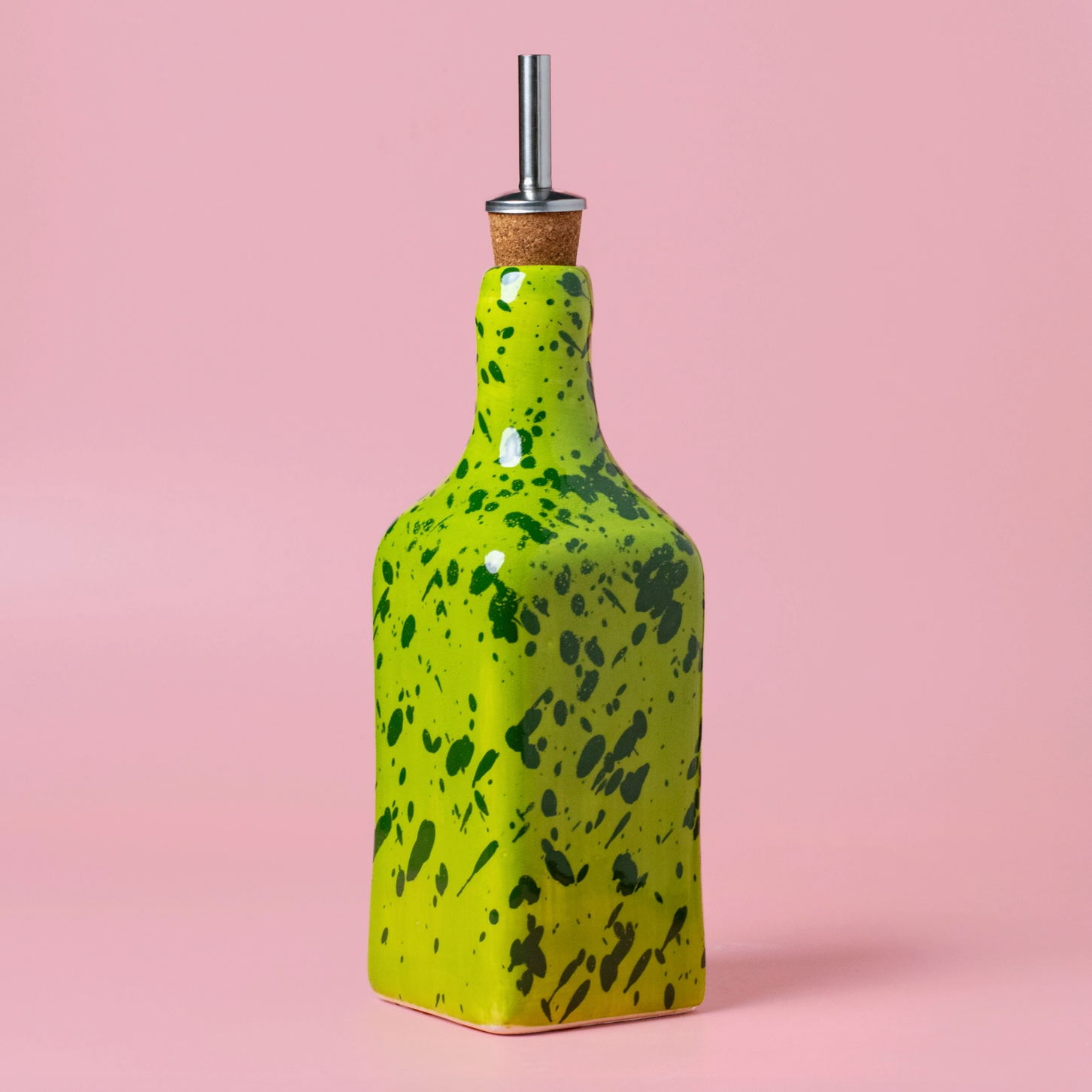 Ceramic Olive Oil Bottle by Tierra Cocida