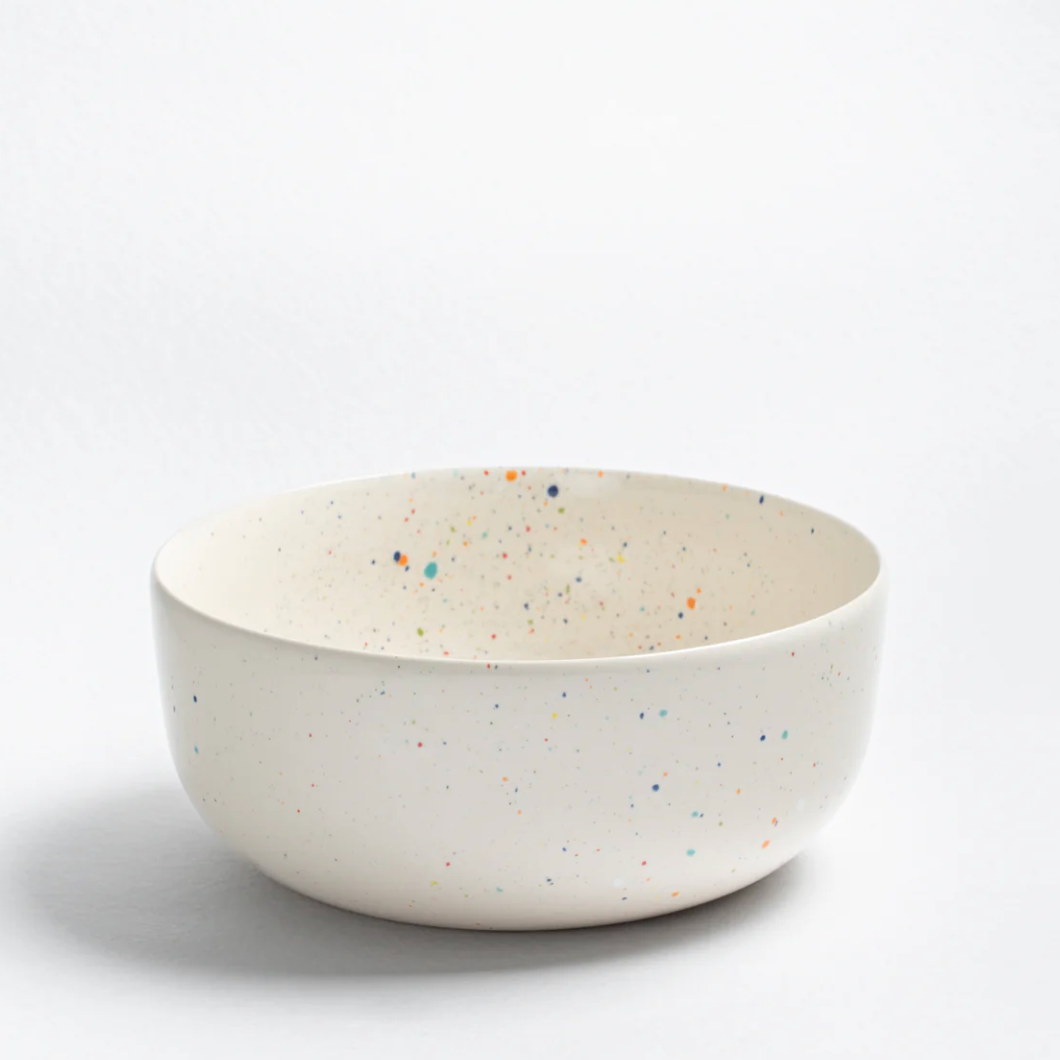Speckled Ceramic Salad Bowl by Egg Back Home