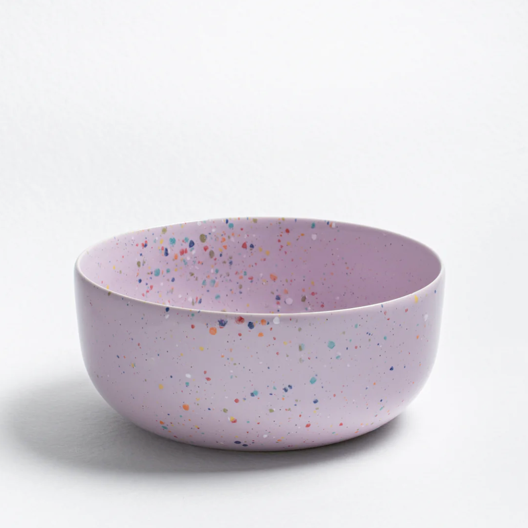 Speckled Ceramic Salad Bowl by Egg Back Home