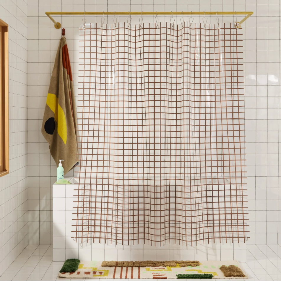 Sun Shower 2x2 Curtain Liners by Quiet Town