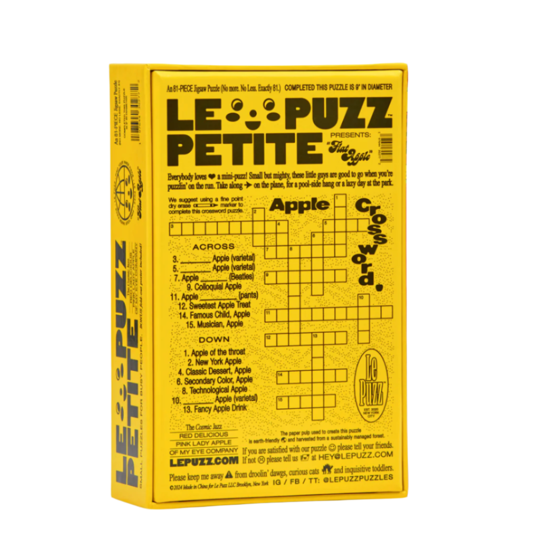 Le Puzz Mini Puzzle - Flat Apple