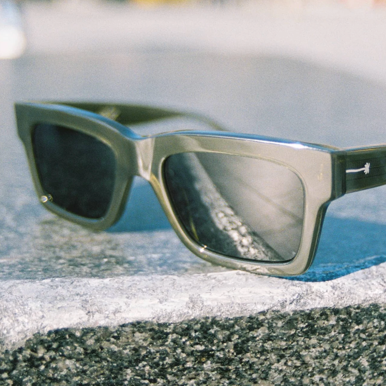 The Speedway in Crystal Seaweed Bio Polarized by Crap Eyewear