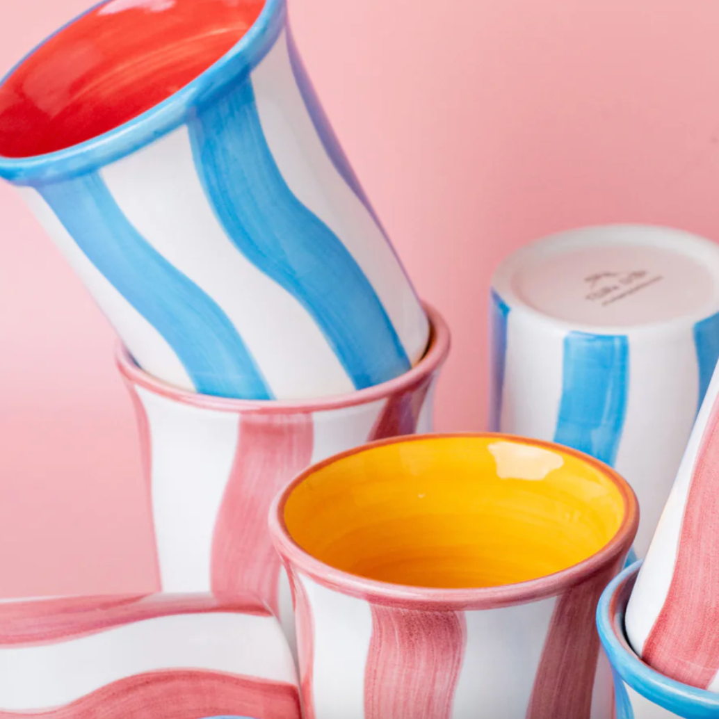 Ceramic Breakfast Cups by Tierra Cocida