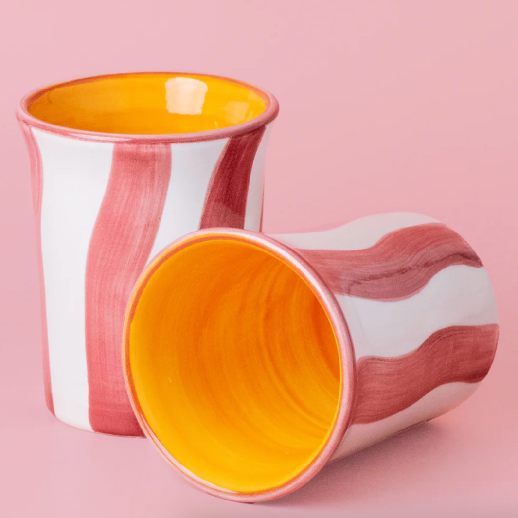 Ceramic Breakfast Cups by Tierra Cocida