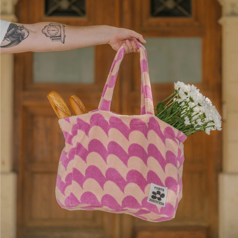 Towel Beach Bag by Tarta Gelatina