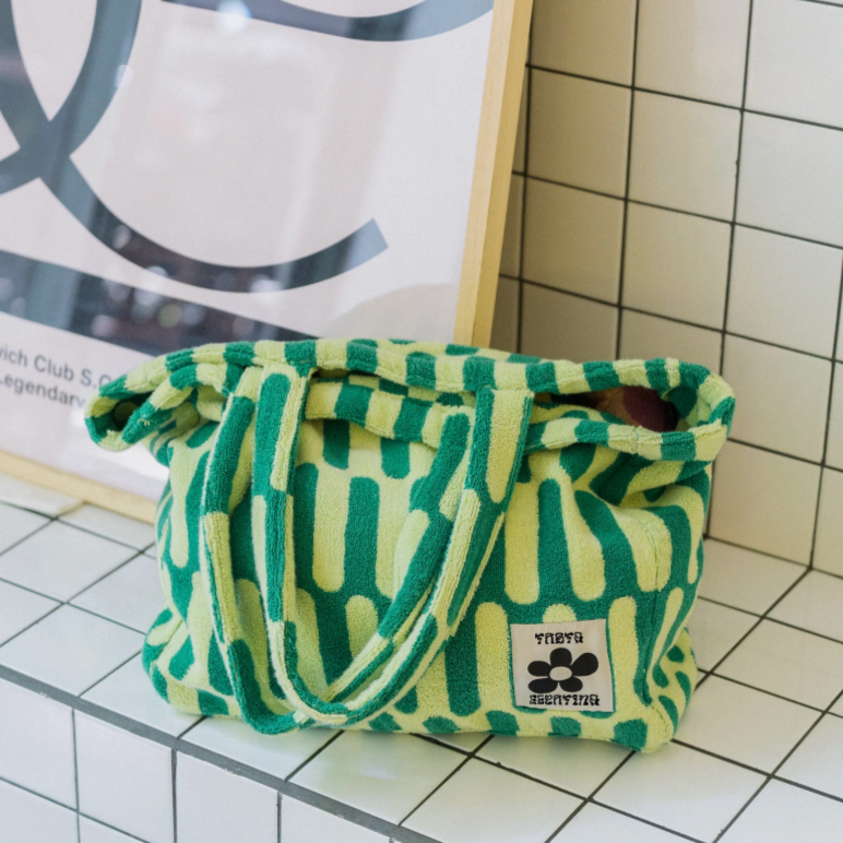 Towel Beach Bag by Tarta Gelatina