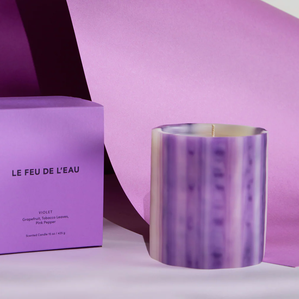 Le Feu de L'eau Artisinal Candles