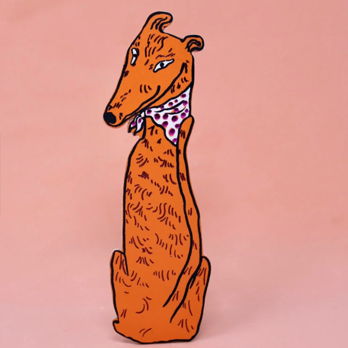 Dog Bookmark by Ark Colour Design