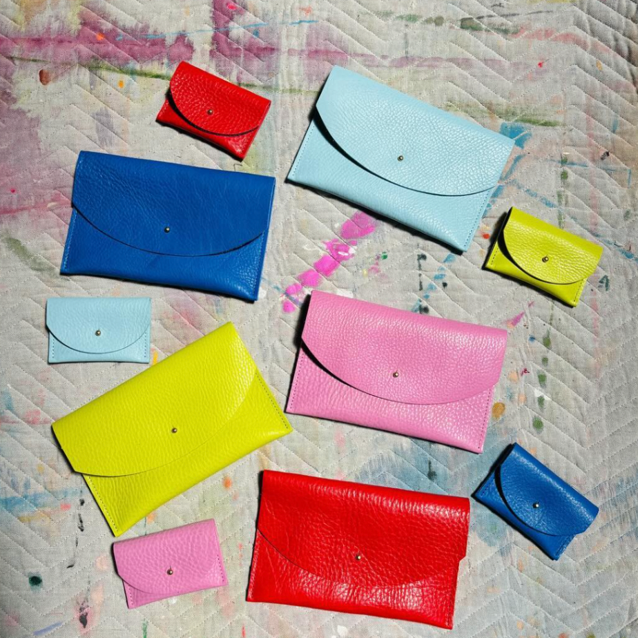 Leather Envelope Pouch by Primecut