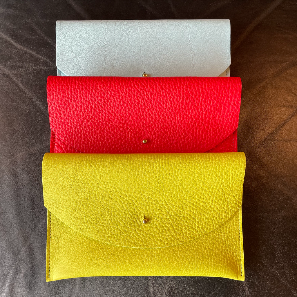 Leather Envelope Pouch by Primecut
