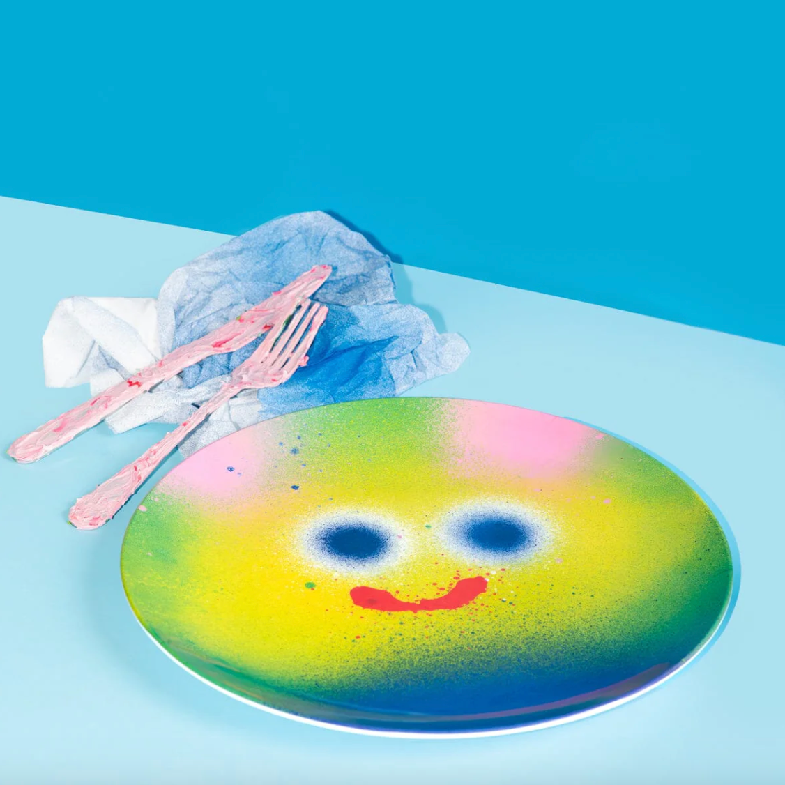 Melamine Dinner Plates - John Burgerman x Third Drawer Down