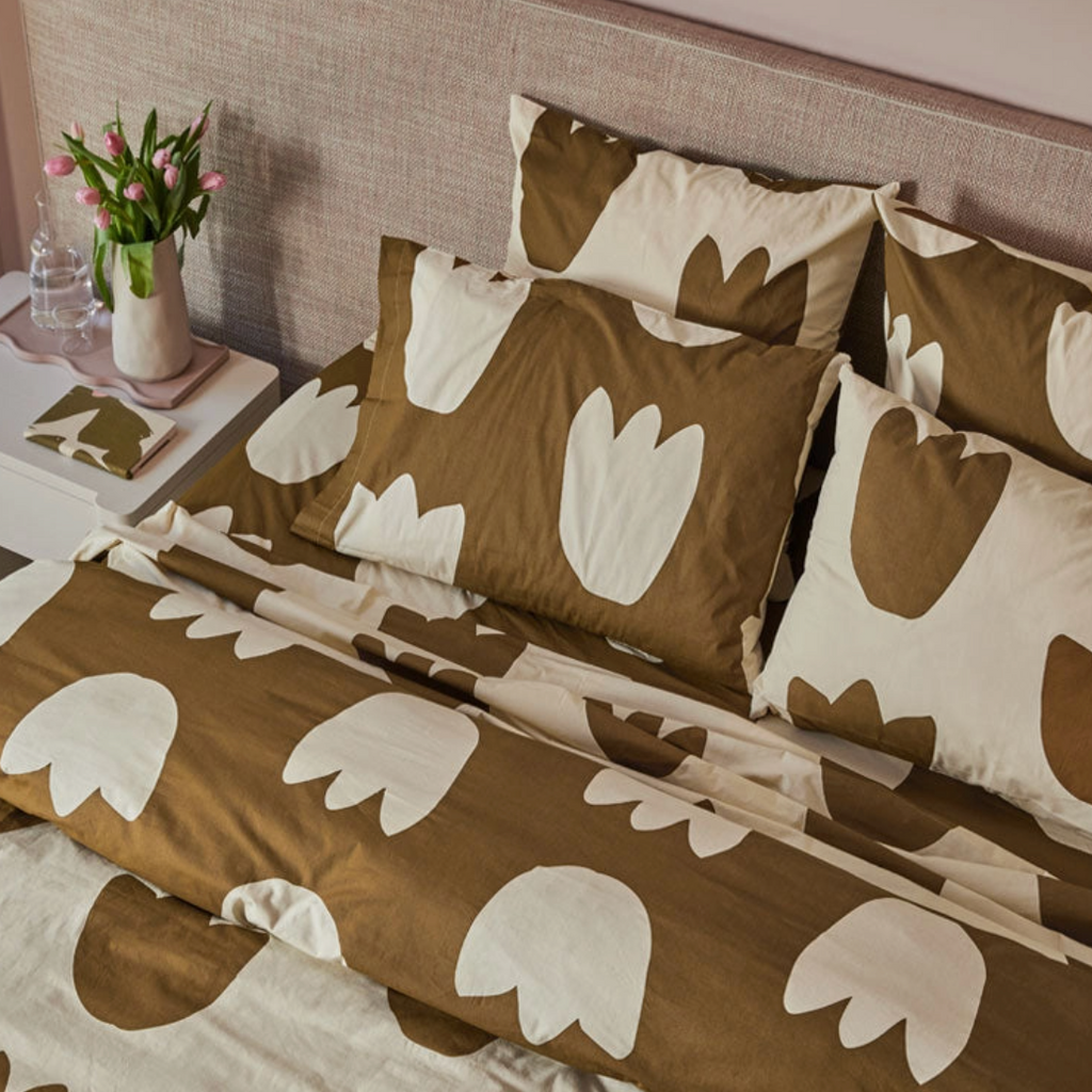 Tulip Reversible Pillowcase Set by Mosey Me