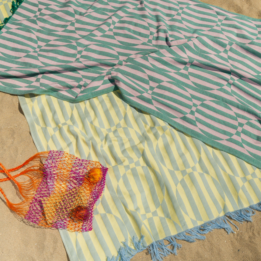 Beach Towel by Tarta Gelatina