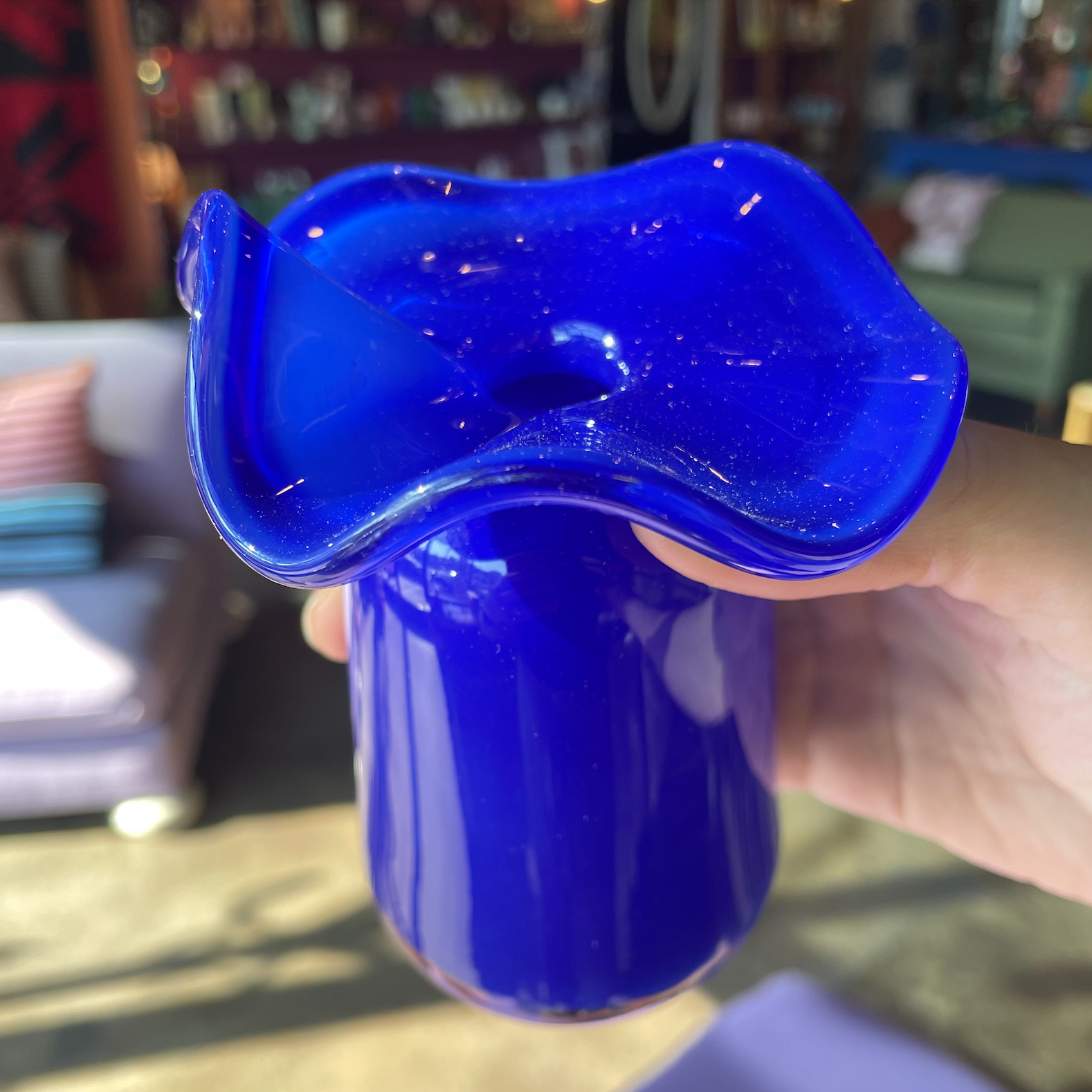 Ruffle Bud Vases by Terra Glassworks
