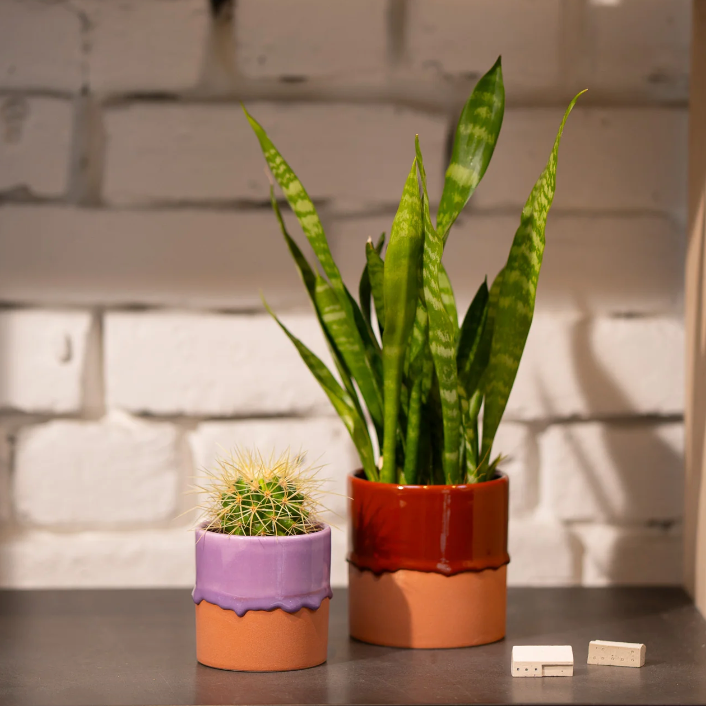 Drip Ceramic Planters by Yod + Co