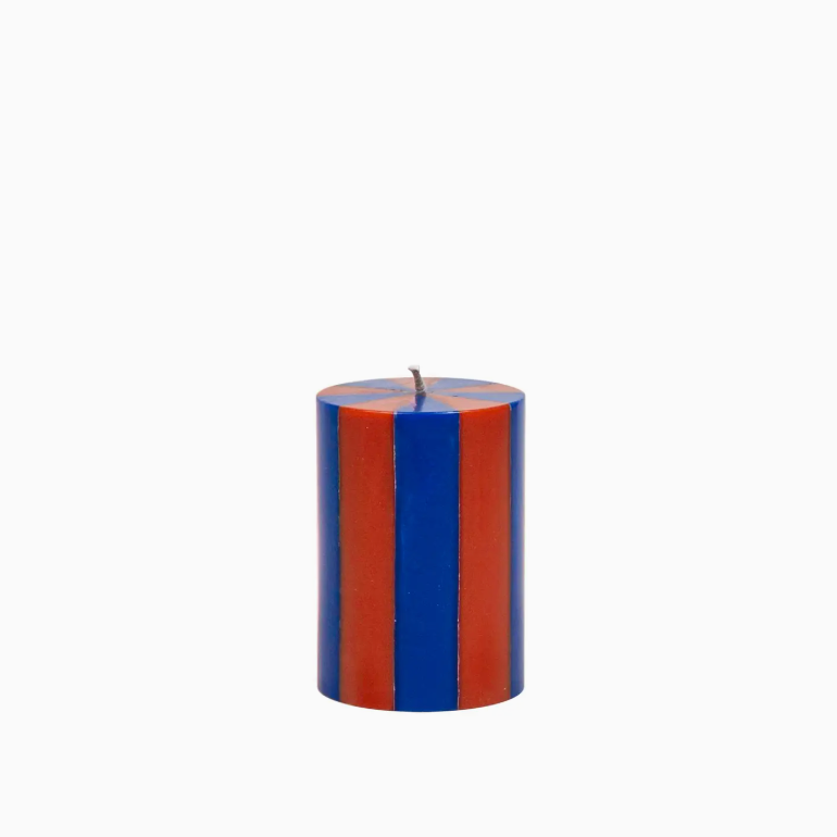Stripe Pillar Candle by Yod and Co