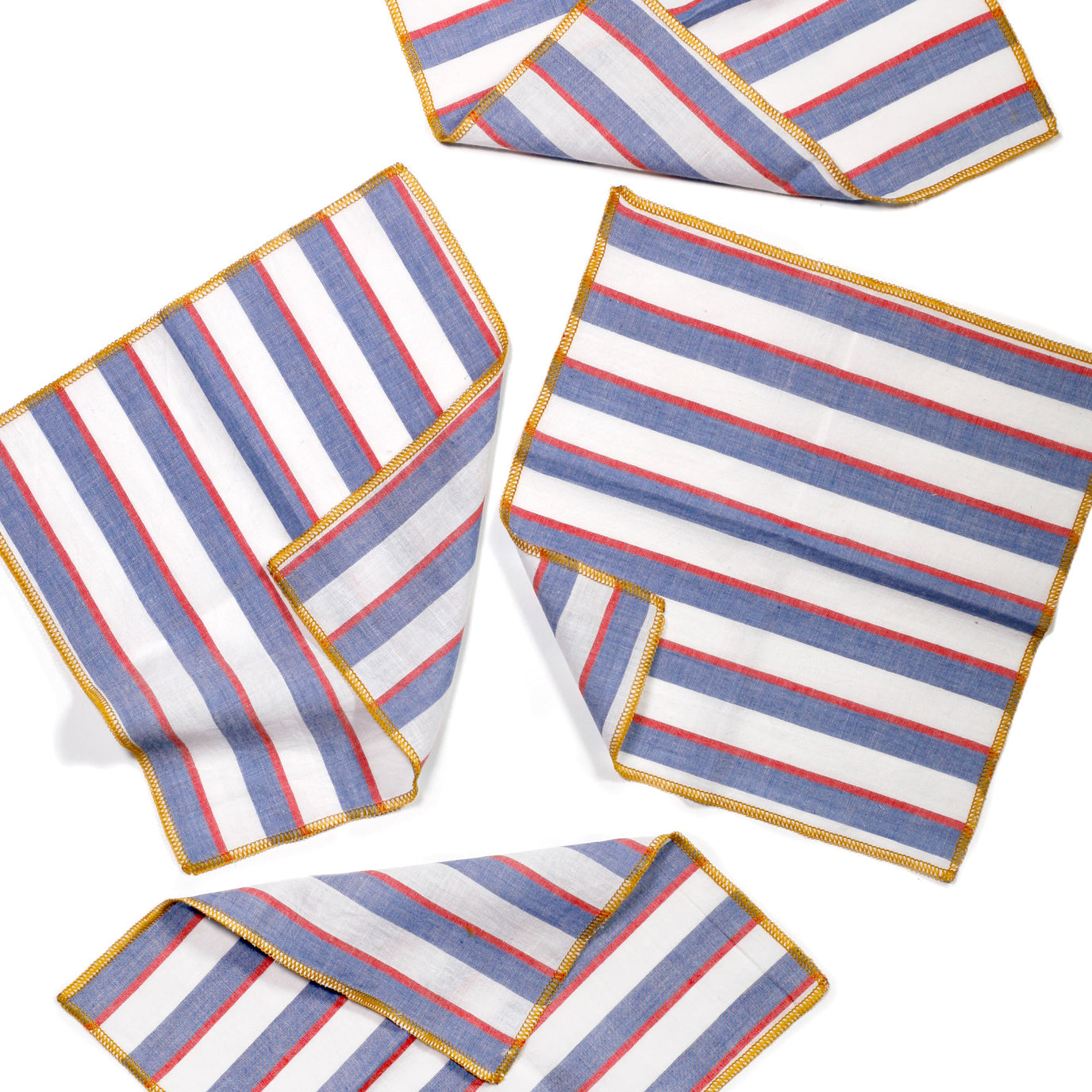 Cocktail Napkin Set by Willow Ship - Mondrian Primary