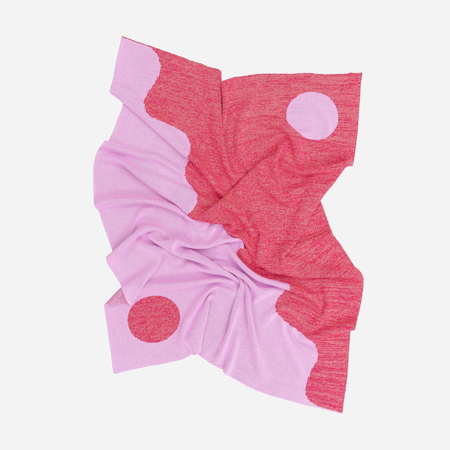 "Yin Yang Wave" Throw by Verloop Knits - 3 Colors Available
