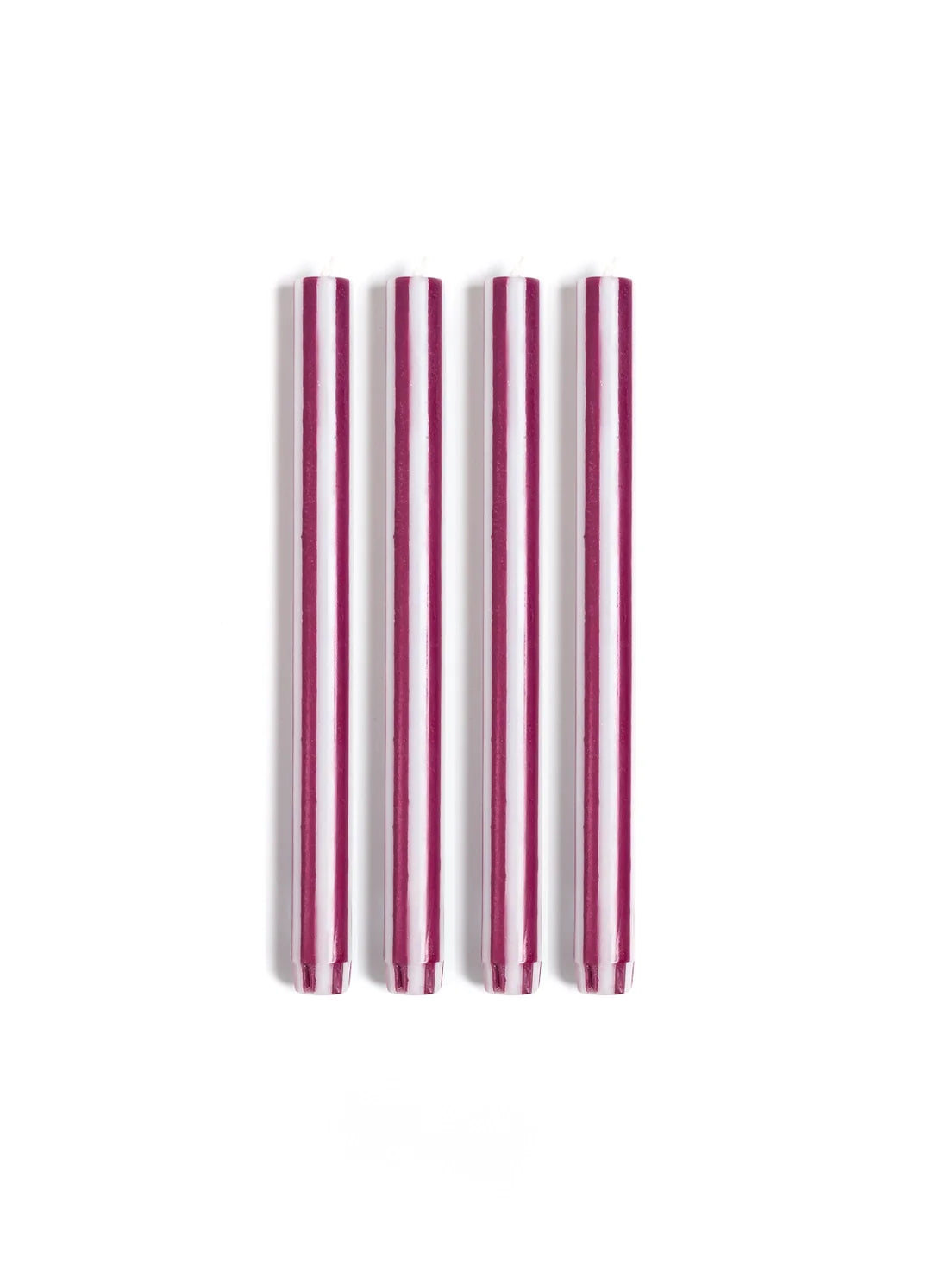 Striped Dinner Candles by Yod and Co.