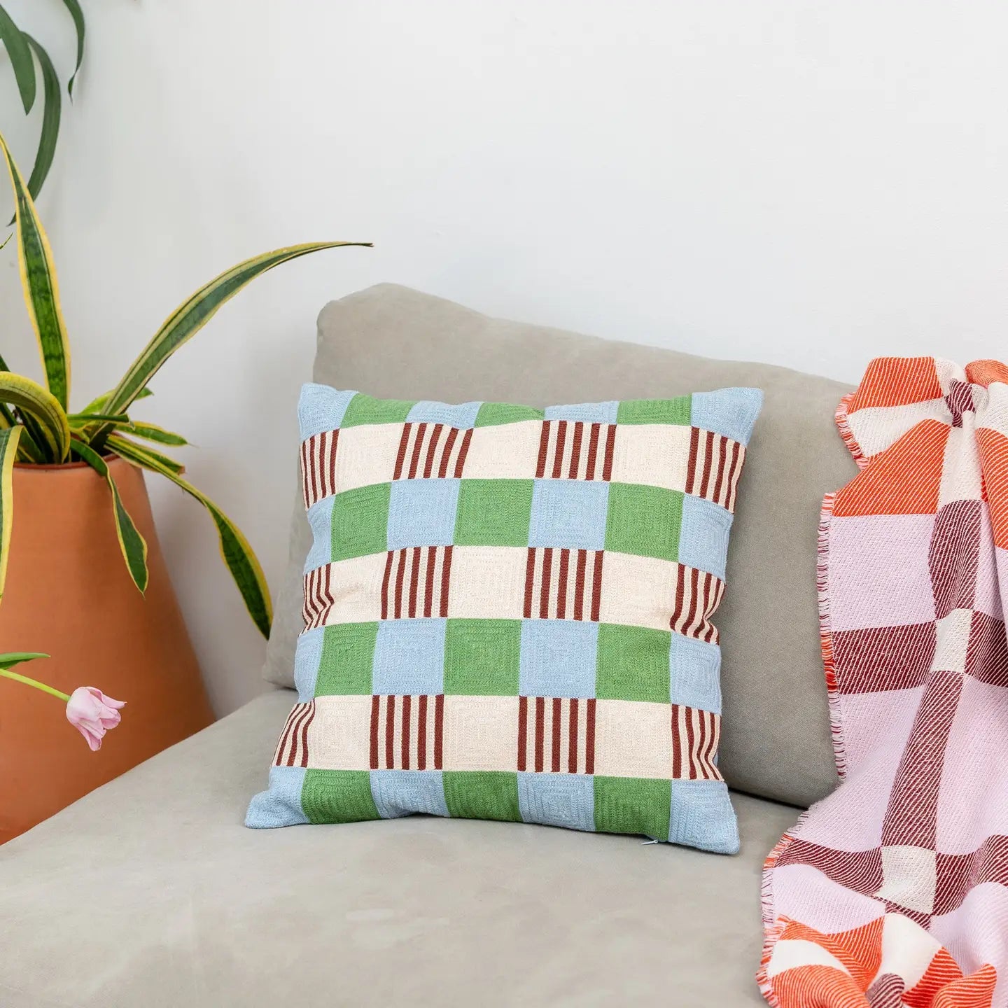 Playground Pillow Cover by Tarta Gelatina