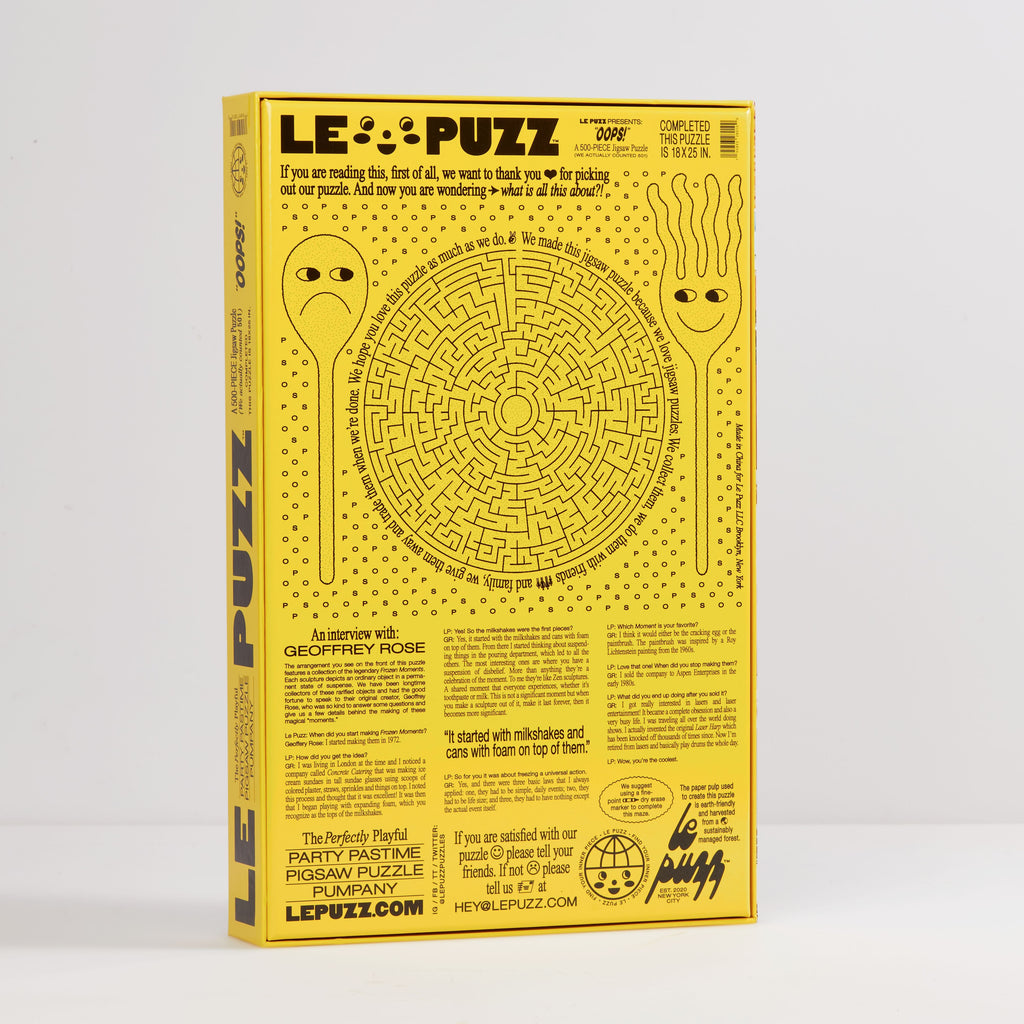 Le Puzz 500 Piece Puzzles