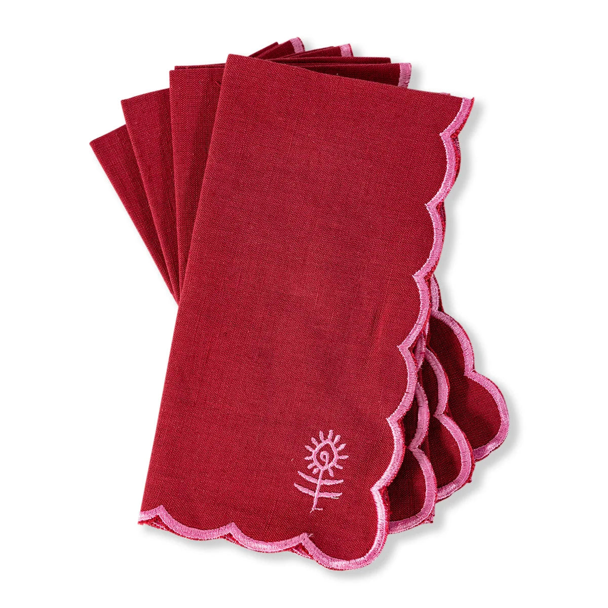 Icon Linen Dinner Napkins - Set of 6 - by Furbish Studio