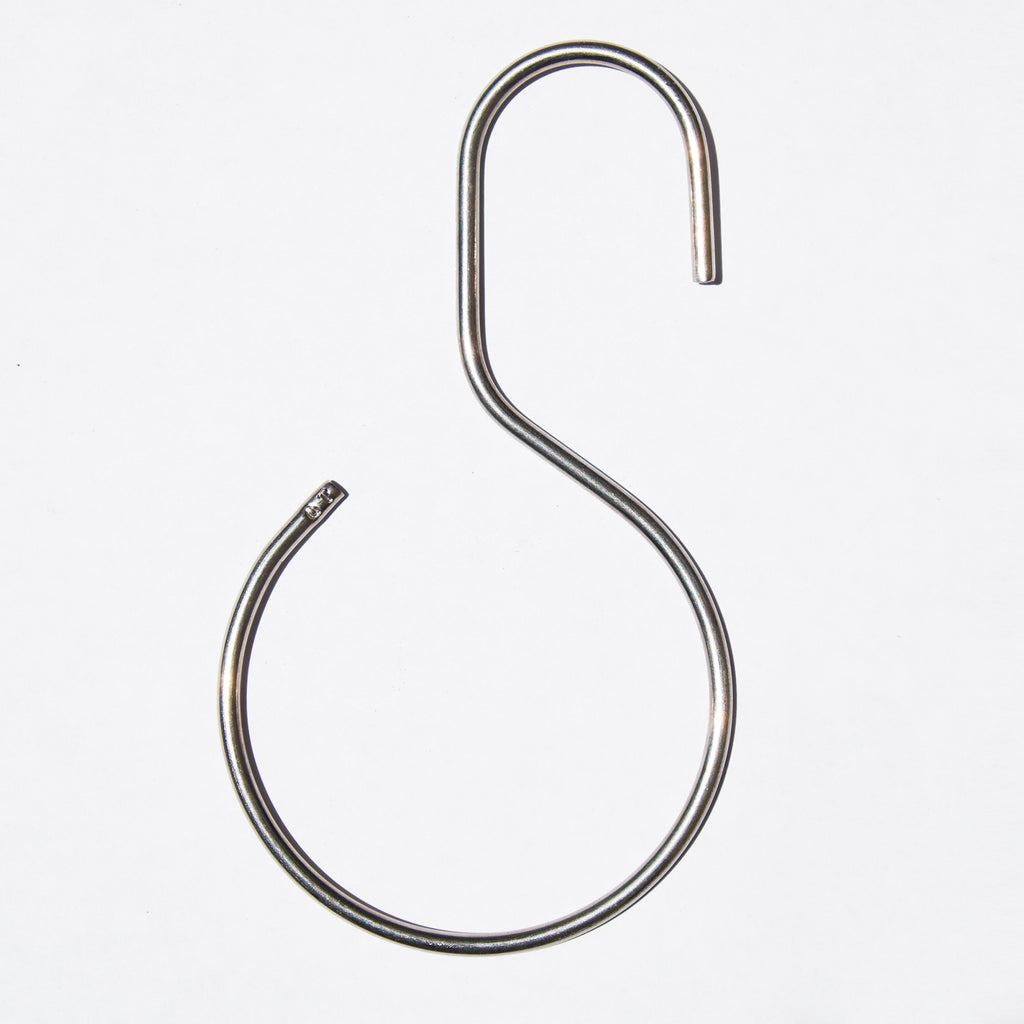 S-Shaped Shower Curtain Hooks by Quiet Town