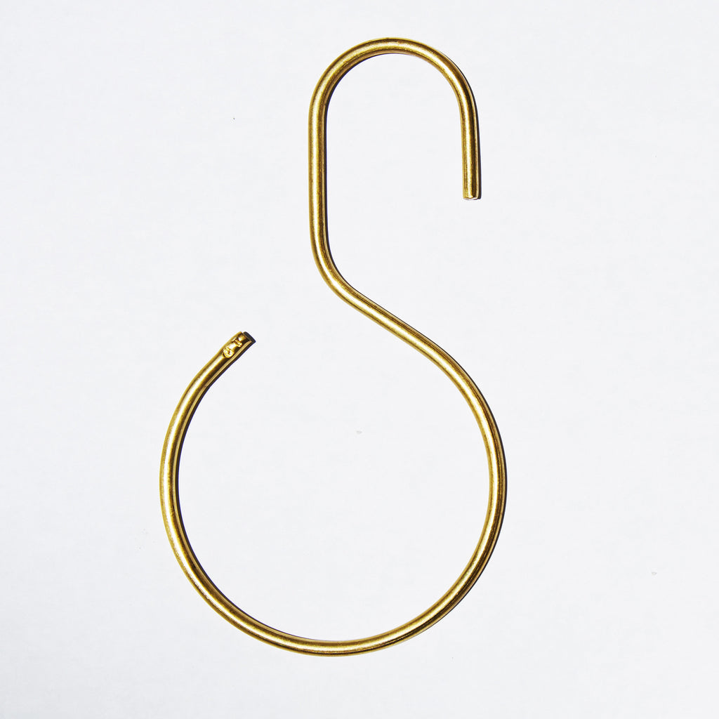 S-Shaped Shower Curtain Hooks by Quiet Town