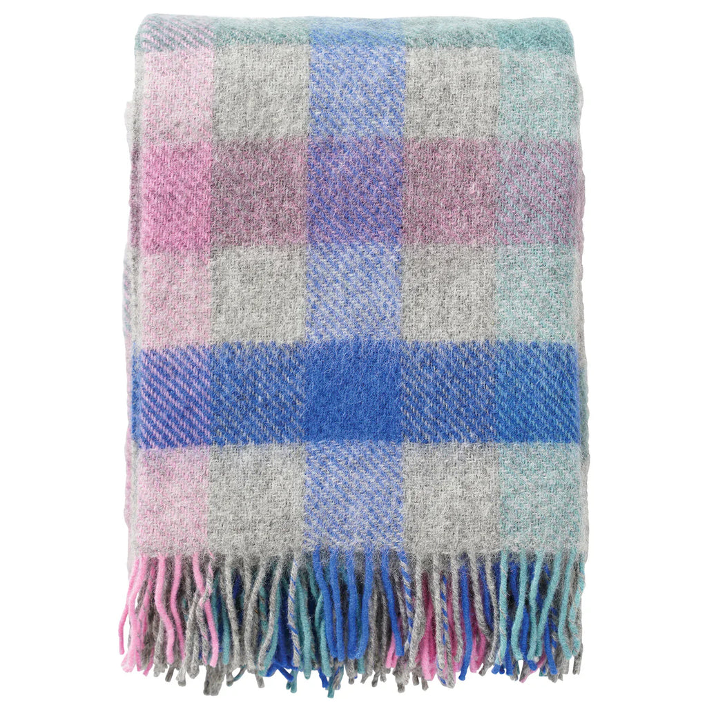 Klippan Plaid Wool Throw Blanket - 51" x 79"