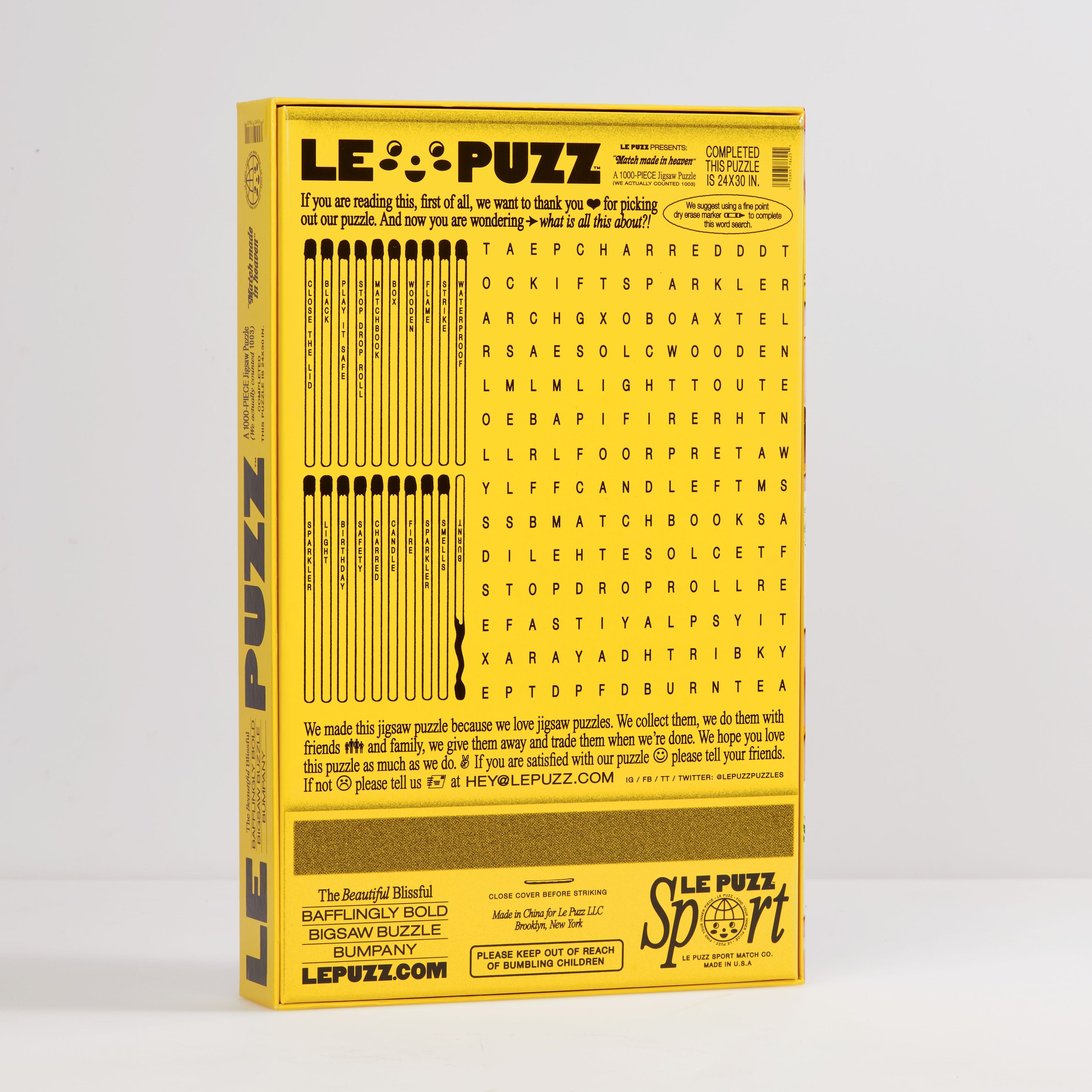 Le Puzz 1000 Piece Puzzle